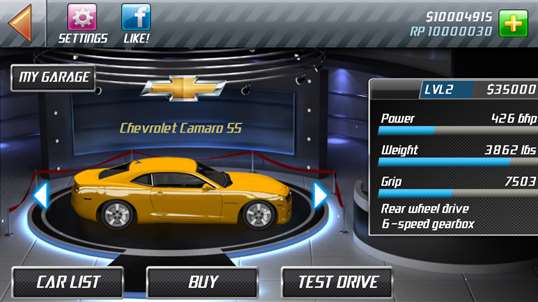 Drag Racing HD screenshot 3