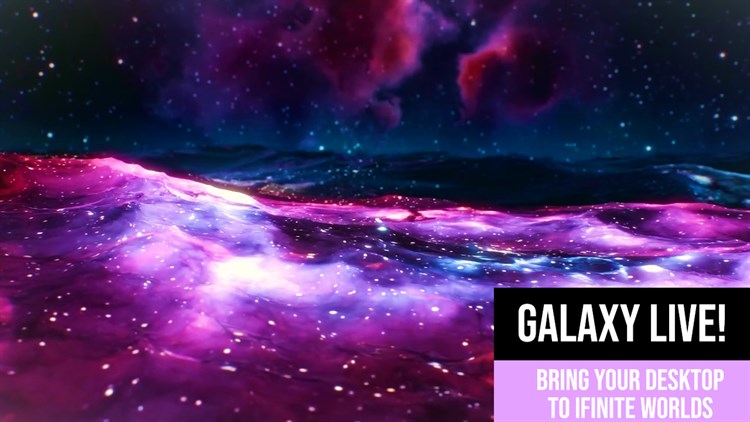 Galaxy Live Animated Wallpaper - PC - (Windows)