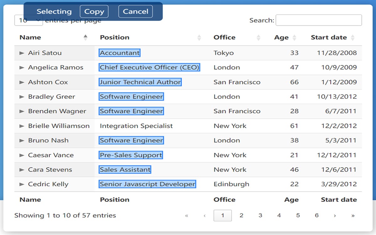 Web Select - Easy Text Selection & Copy Tool