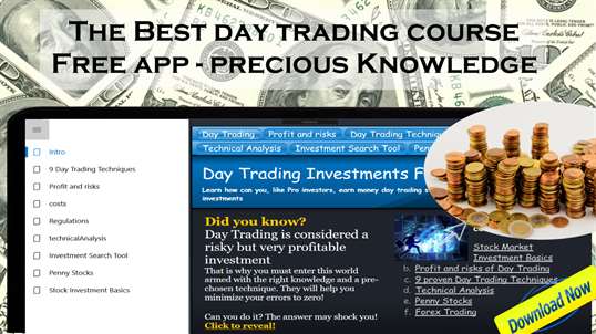 Stock day trading course screenshot 1