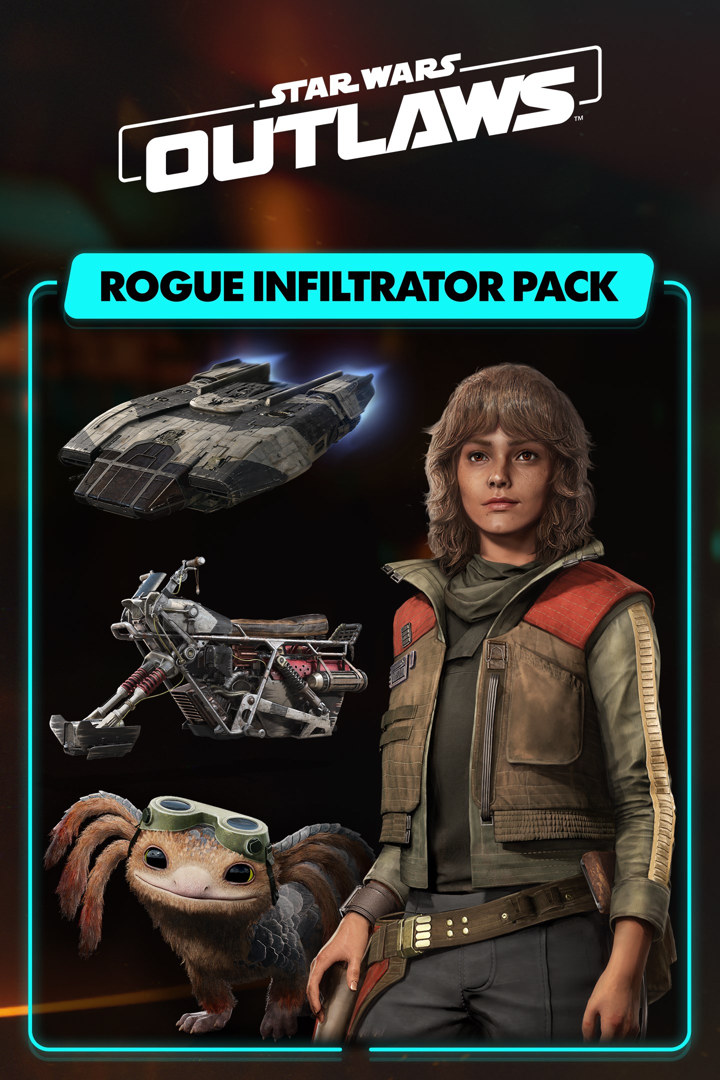 Star Wars Outlaws Rogue Infiltrator Character Pack — official Xbox artwork