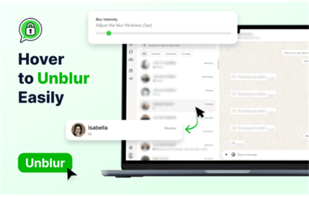 WhatsApp Blur – Privacy Extension For WhatsApp