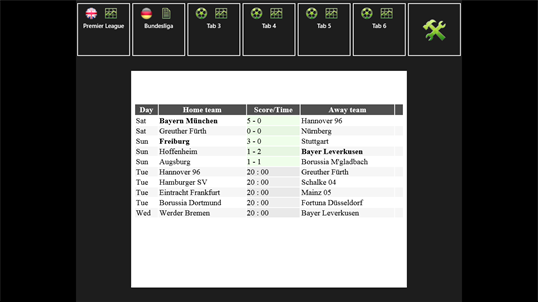 Football Results screenshot 2