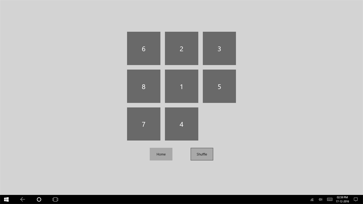#3. Slide Puzzle (Windows) 来自: Udayan Roy