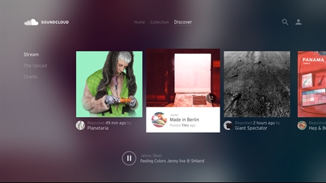 SoundCloud (Beta) Screenshot