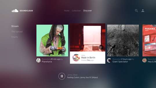 SoundCloud for Windows (Beta) screenshot 3