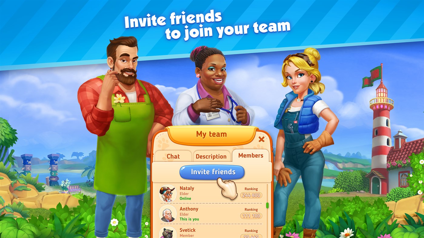 #2. Park Town: Match 3 Game with a story (Windows) 게시자: RED BRIX WALL LIMITED