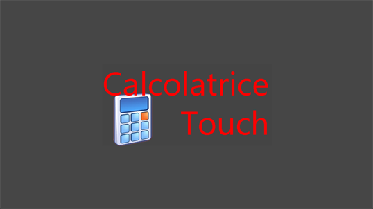 Calcolatrice touch screenshot 1
