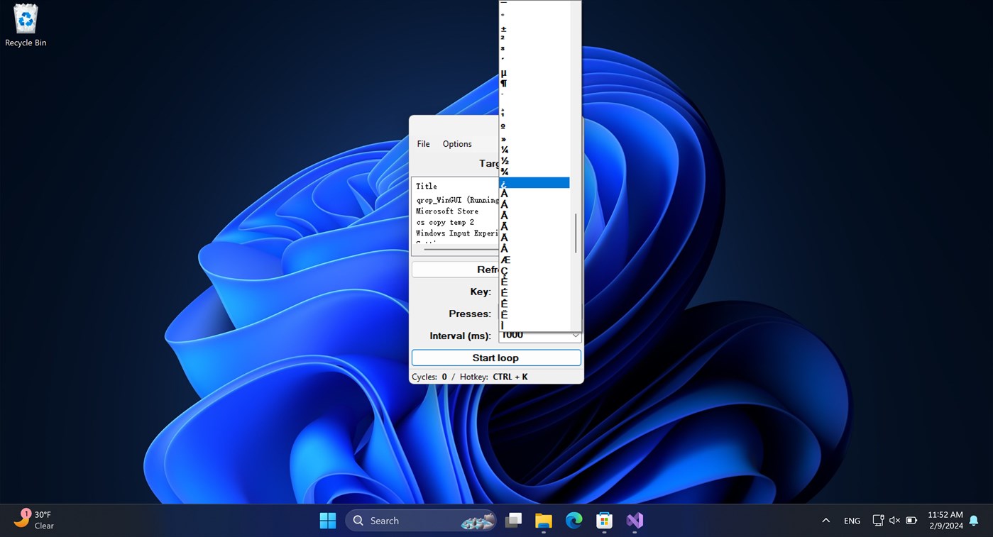 #4. Auto Key Presser : Key holder (Windows) 由: Mia Sarah