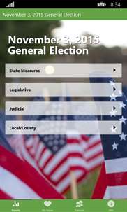 WA State Election Results screenshot 1