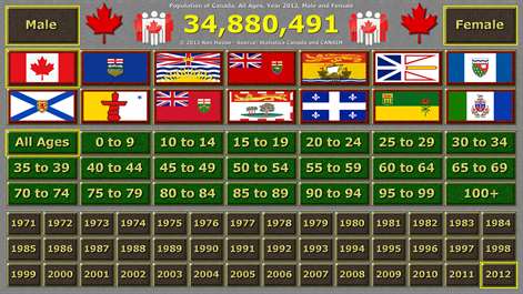 Population Canada Screenshots 1