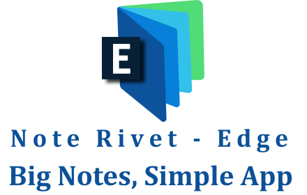 Note-Rivet: Local Notes Sidebar for Edge