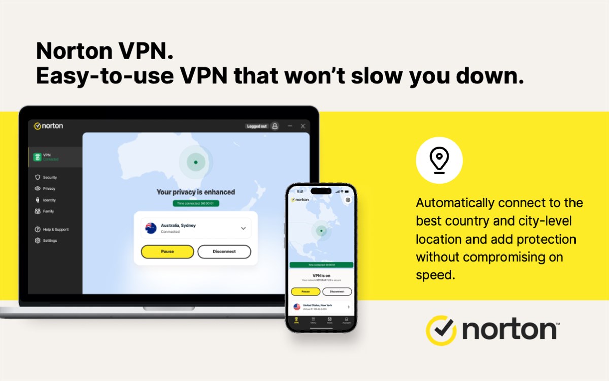 Norton VPN with Ad Blocker
