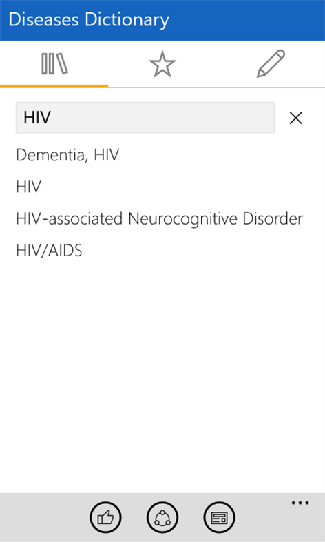 Diseases Dictionary Free 2016 Screenshots 2