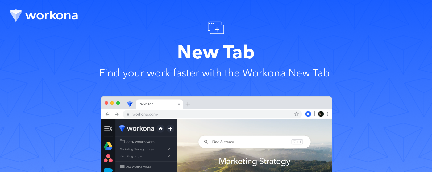 New Tab by Workona