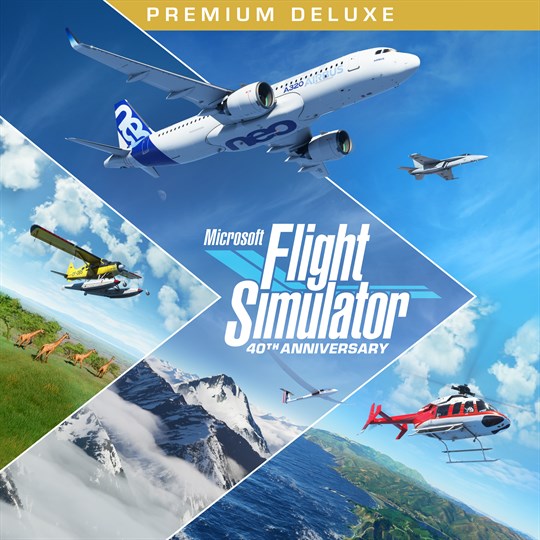 Microsoft Flight Simulator Premium Deluxe 40th Anniversary Edition for xbox