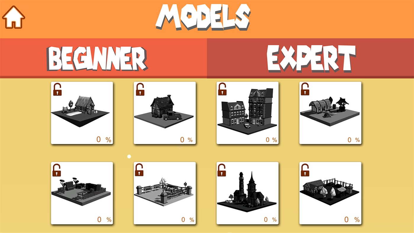 #1. World Builder 3D - Models Assembling Puzzle Game (Windows) 来自: Margala Games
