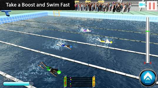 Freestyle Swimming Race 3D screenshot 5