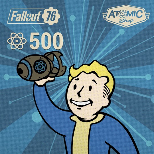 Fallout 76: 500 Atoms for xbox