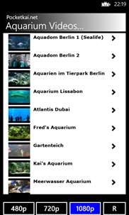 Aquarium Videos screenshot 1