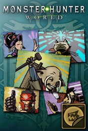 Stickerset: MH All-Stars-set