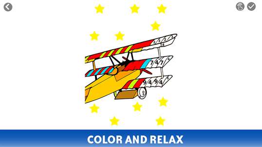 Planes Color by Number : Coloring Book pages screenshot 4