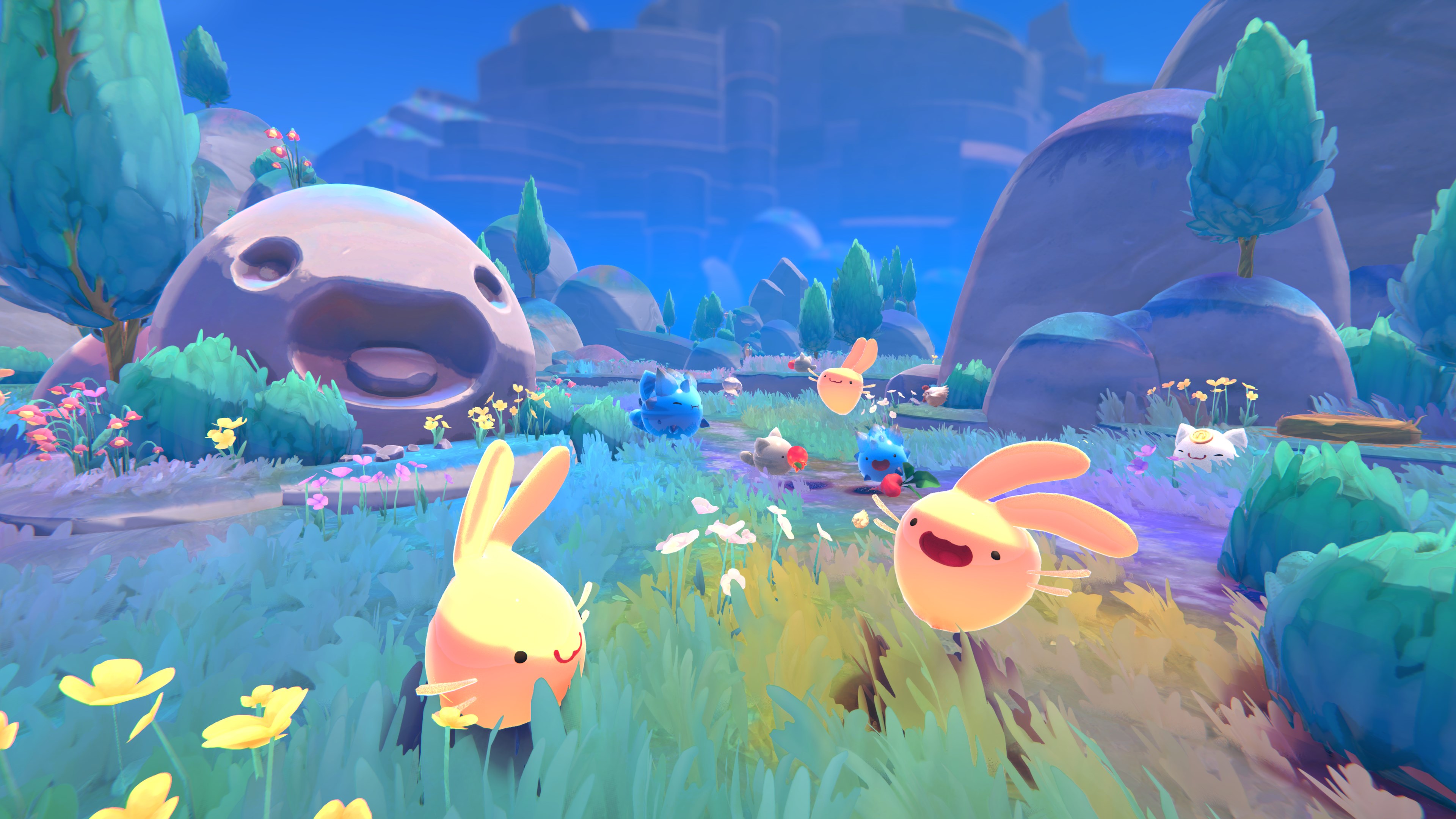 Игра слайм. СЛАЙМ ранчер. Slime Rancher 2. СЛАЙМ ранчер 2 СЛАЙМЫ. СЛАЙМ ранчер скрины.