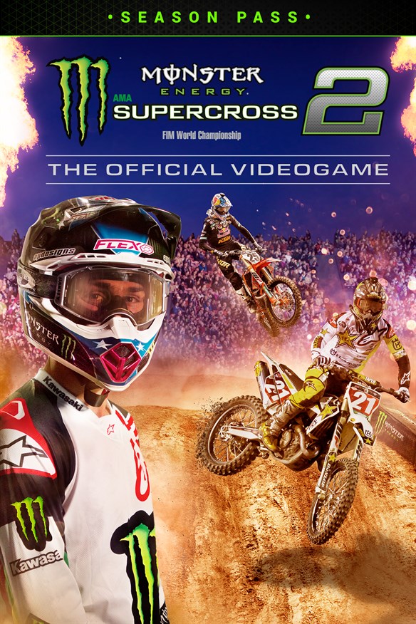 Monster Energy Supercross 2 - Season Pass Xbox Series X|S and Xbox One cover art