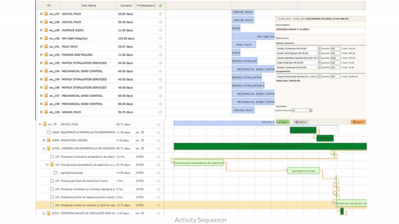 Snapshot 3 of ActumPro AI Real-Time Plan Execution Optimization