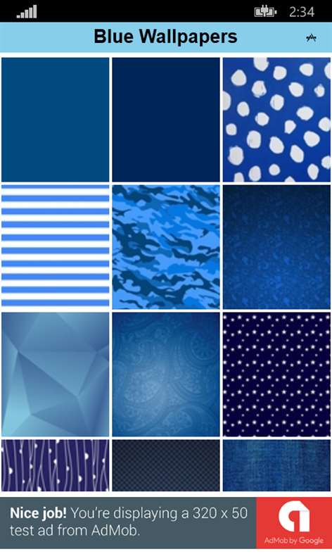 Blue_Wallpapers Screenshots 1