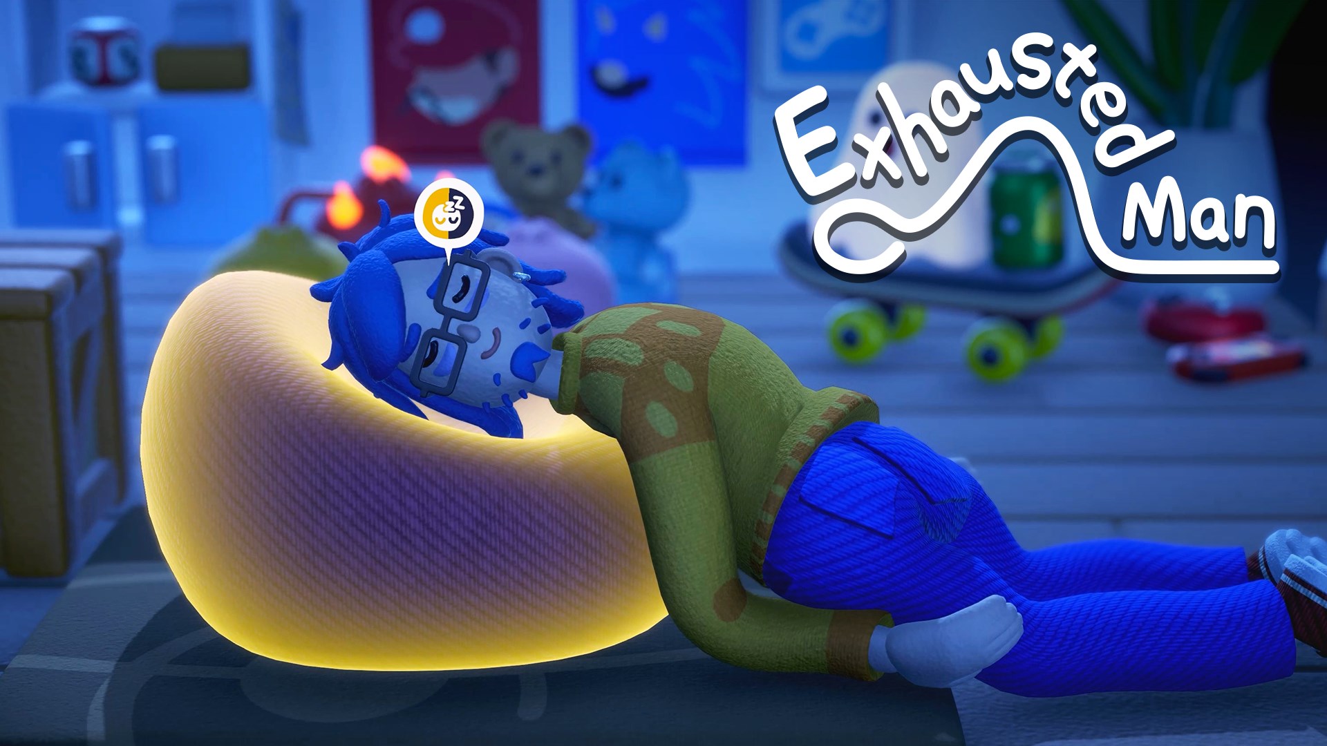 Exhausted Man screenshot thumbnail video