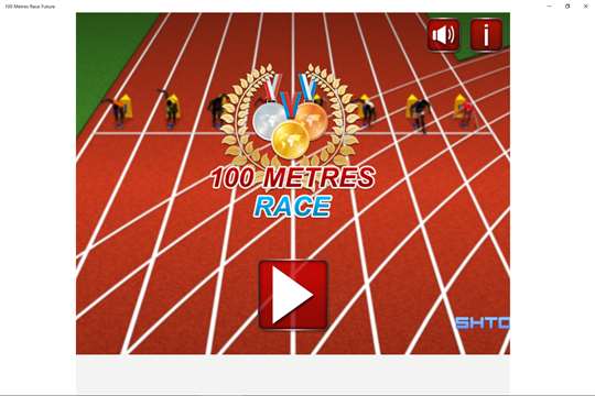 100 Metres Race Future screenshot 1