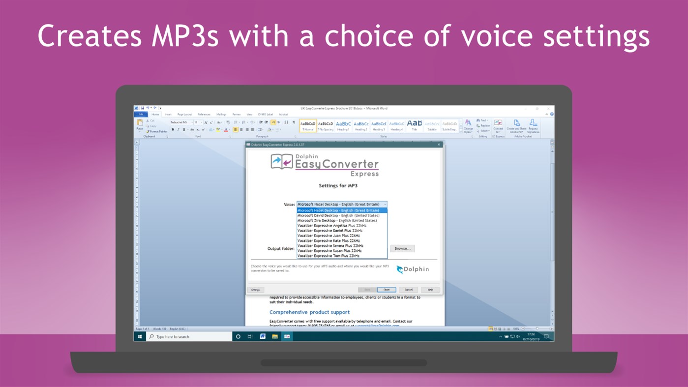 #4. EasyConverter Express (Windows) 来自: Dolphin Computer Access