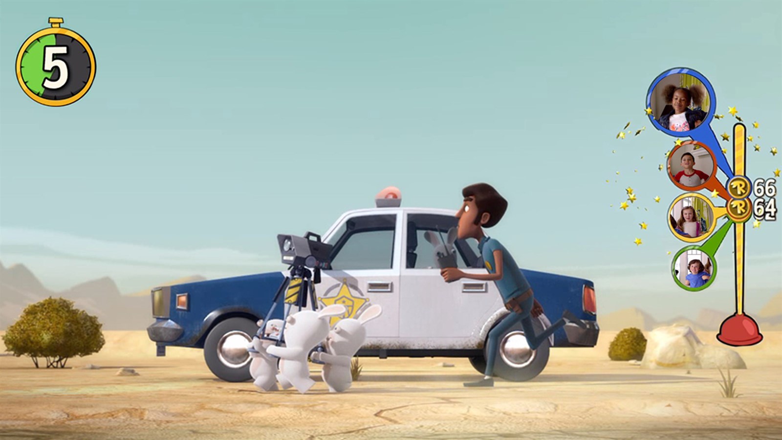 Rabbids Invasion : La serie de Televisión Interactiva — captura 2