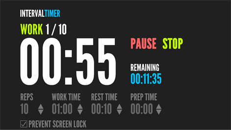 Interval Timer by Jalex Screenshots 2