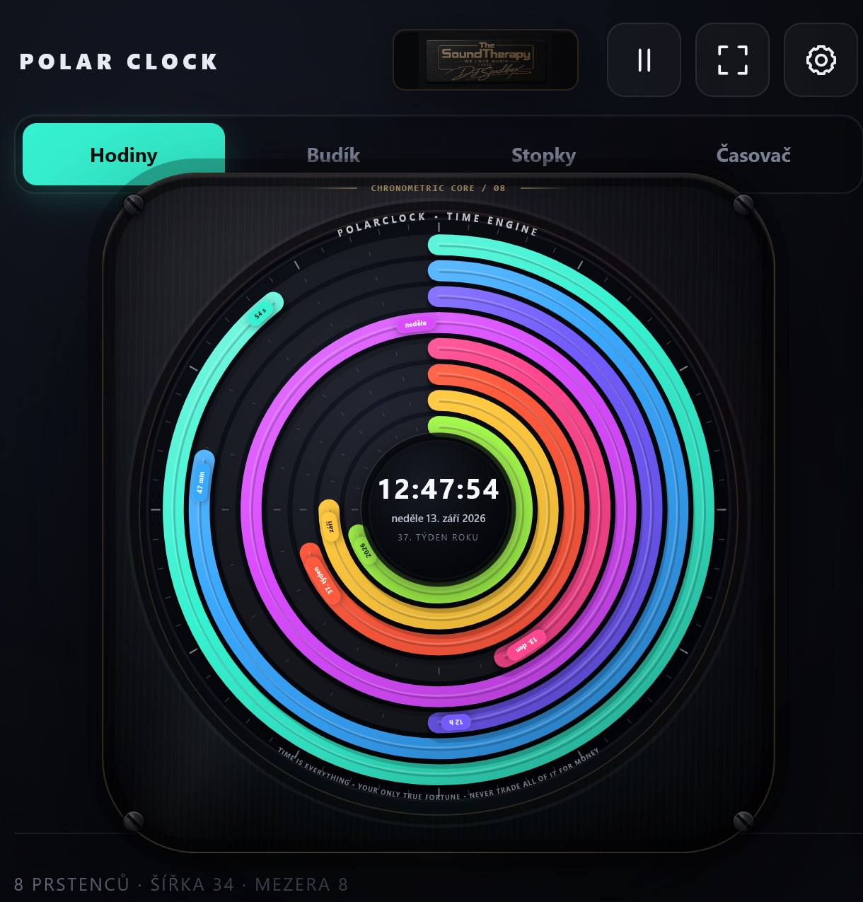 TST Clock screenshot