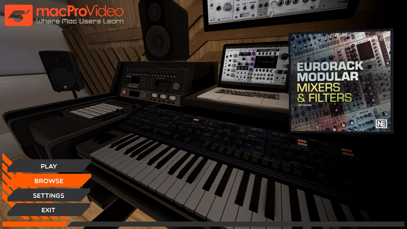 #1. Mixers and Filters Course For Eurorack Modular (Windows) 由: macProVideo.com