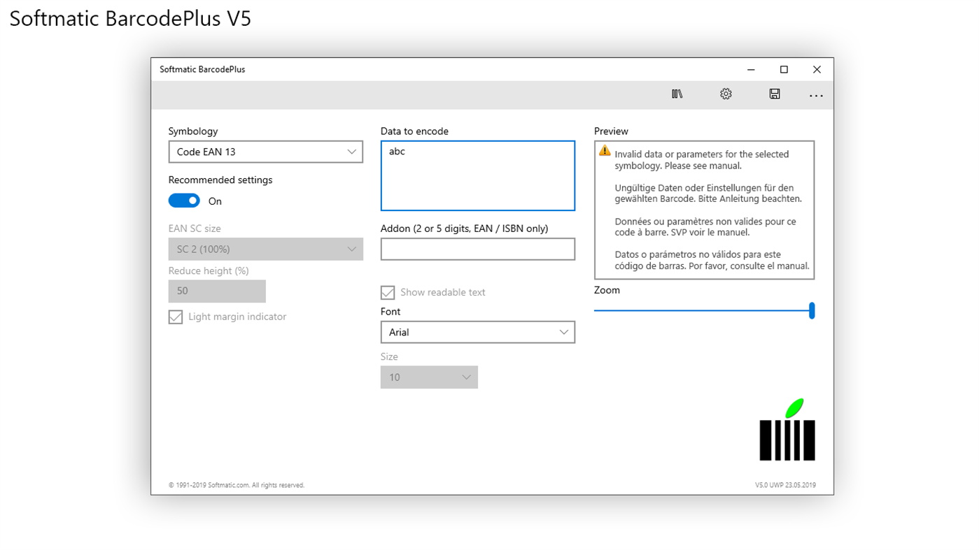 #3. Softmatic BarcodePlus (Windows) di: Softmatic GmbH