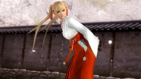 DOA5LR Shrine Maiden Costume - Marie Rose