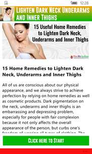 Lighten Dark Neck Underarms and Inner Thighs screenshot 1
