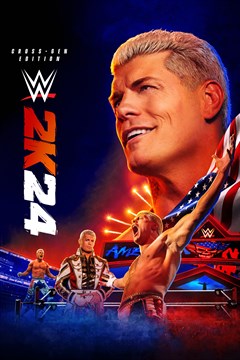 Cover poster for WWE 2K24 Cross-Gen Digital Edition