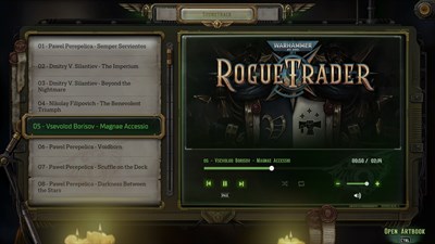 Warhammer 40,000: Rogue Trader - Digital OST & Artbook — скриншот 5