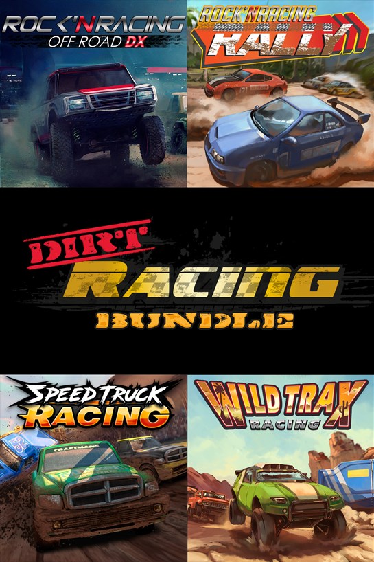 Box shot of Dirt Racing Bundle 4 in 1