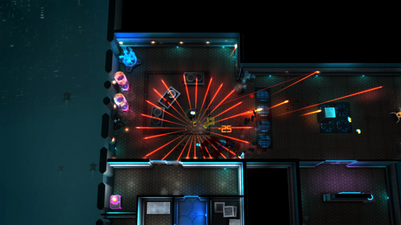 #8. Neon Chrome (Windows) 由: 10tons Ltd.