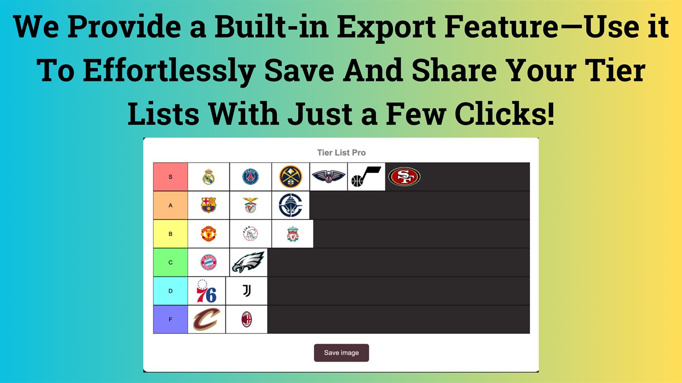 #3. Tier List Pro (Windows) Av: CodeRobo.org