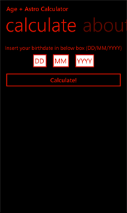 Age Calculator (With Zodiac signs) screenshot 2