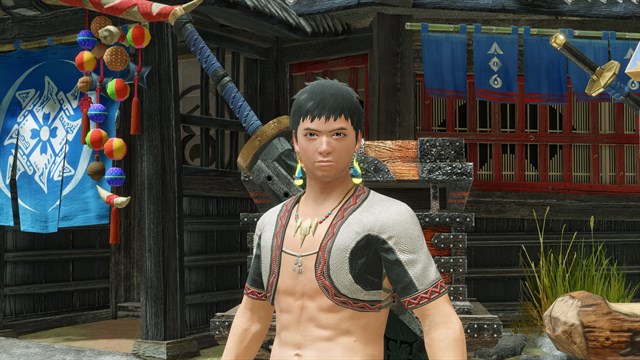 "Spiribird Earrings" Hunter layered armor piece screenshot 1