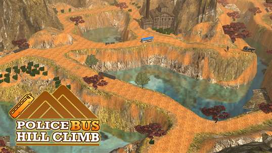 Police Bus Hill Climb - Cops Pick & Drop Duty Sim screenshot 3