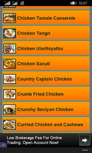 Chicken Dishes screenshot 2