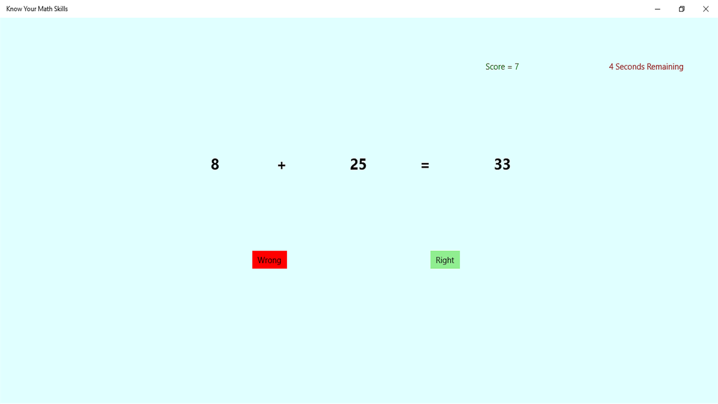 #2. Know Your Math Skills (Windows) Podle: vatsalsura